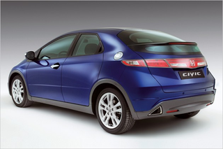 Illustration for article titled 2009 Honda Civic Hatchback Lineup Reveals Minor Facelift We Won't Get